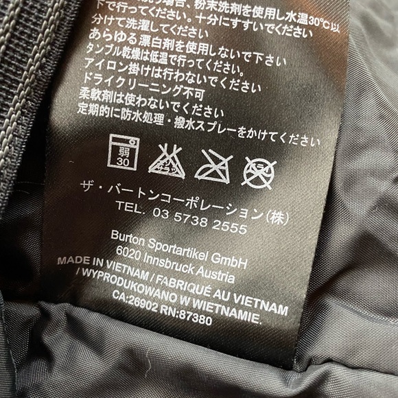 RARE Burton Snowboard Winter Jacket - Picture 7 of 8